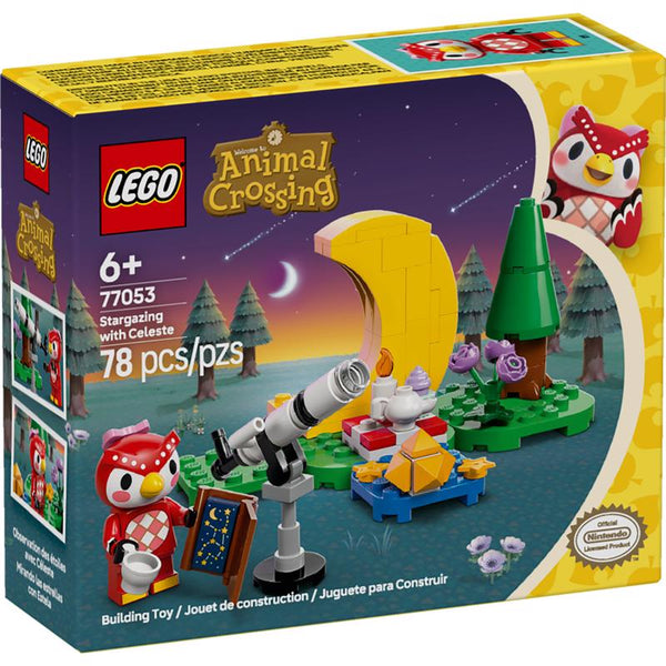 LEGO Animal Crossing Stargazing con Celeste Set de construcción Multi 78 piezas