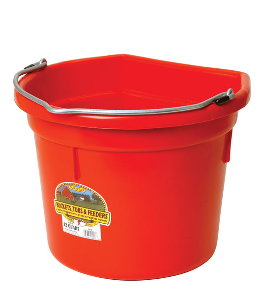 Little Giant 22 qt Pail Red