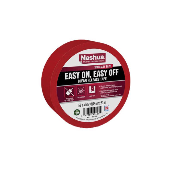 Berry Plastics Nashua 1.89 in. W X 54.7 yd L Red Strong Strength Masking Tape 1 pk