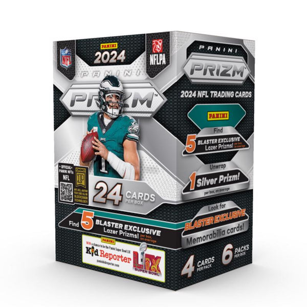 Panini 2024 Prizm Football Trading Cards Gray/Black