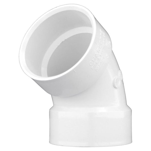 ELBOW 60 PVC DWV 3"SCH30