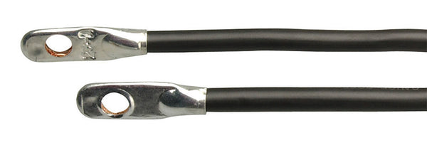 Cable de batería Road Power de calibre 6 y 27 pulg., de terminal a terminal