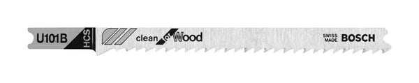 Hoja de sierra caladora Bosch de 3-5/8" con vástago en U de acero de alto carbono, 10 dientes por pulgada, paquete de 5 - Oferta de la semana