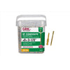 Tornillos invertidos con revestimiento de estrella GRK Fasteners n.° 8 x 3-1/8 pulg. L, paquete de 514