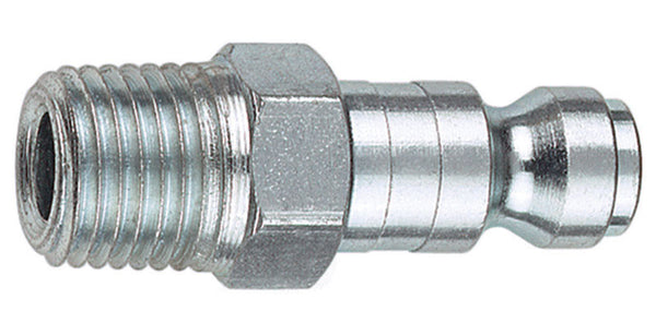 Tru-Flate Steel Air Plug 3/8 in. Male 1 pc. (Pack of 10)