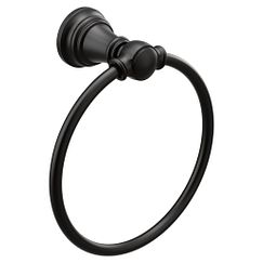 MATTE BLACK TOWEL RING