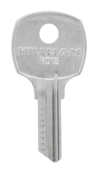 Llave tradicional Hillman para casa u oficina, llave universal en blanco individual (paquete de 10).