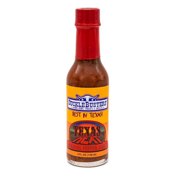Salsa picante original Texas Heat de SuckleBusters, 5 oz
