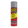 Sellador en aerosol de caucho gris satinado Flex Seal, 14 oz (paquete de 6)