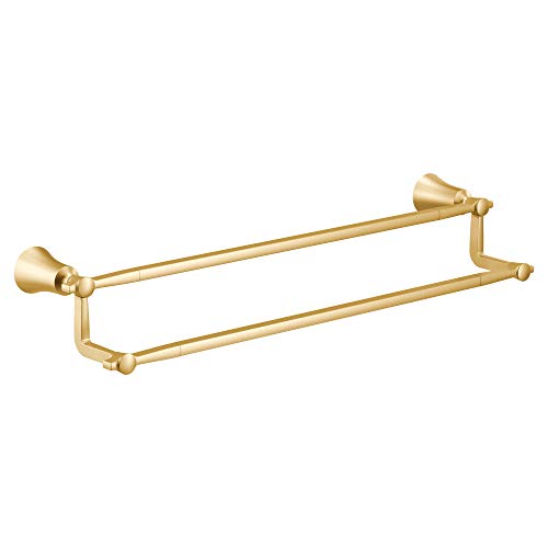 BRUSHED GOLD 24" TOWEL BAR