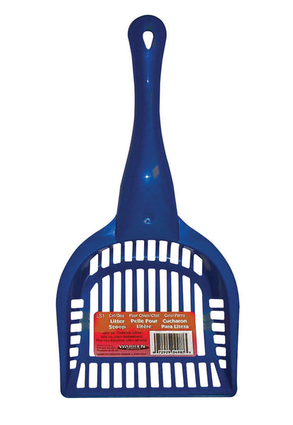 Pala para arena para gatos de plástico de Aloe Care, paquete de 1