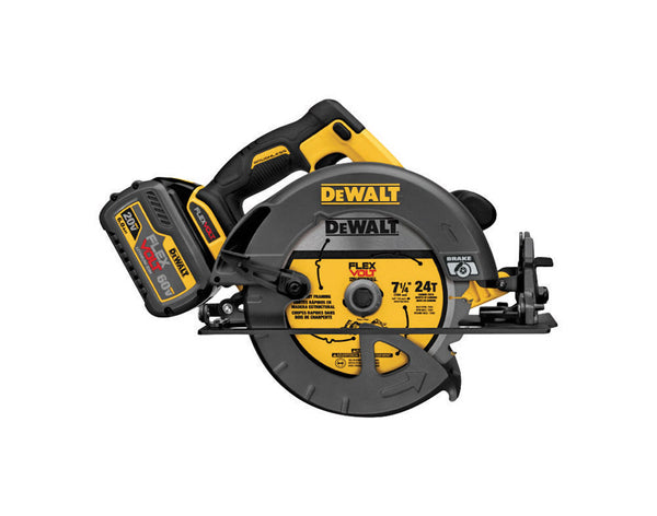 DeWalt Flexvolt 60 volt 15 amps 7-1/4 in. Cordless Brushless Circular Saw Kit (Battery & Charger)