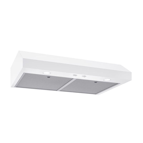 Campana extractora Broan GLA1 de 30 pulgadas de ancho, color blanco