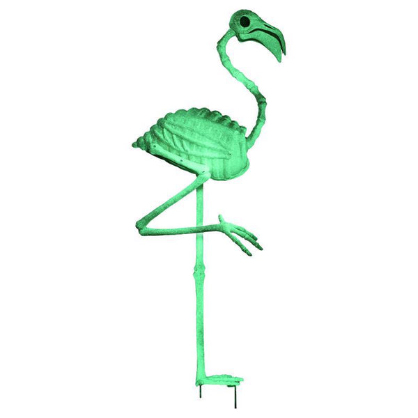 Seasons Usa 34 in. Skeleton Flamingo Halloween Decor (Pack of 2)