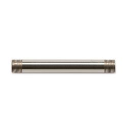 Brushed Nickel 6" straight shower arm