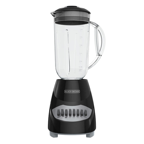 Black and Decker Black Metal/Plastic Blender 40 oz. 10 speed