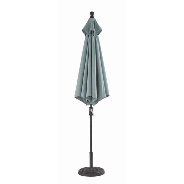 Sombrilla inclinable de espuma de mar Glenridge de 9 pies de Living Accents