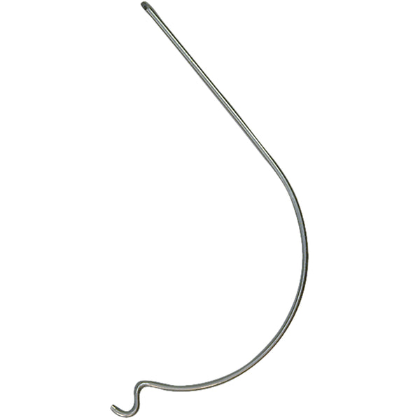 Gancho para colgar cuadros de plata galvanizada con montaje empotrado Monkey Hook de 10 lb (paquete de 12)