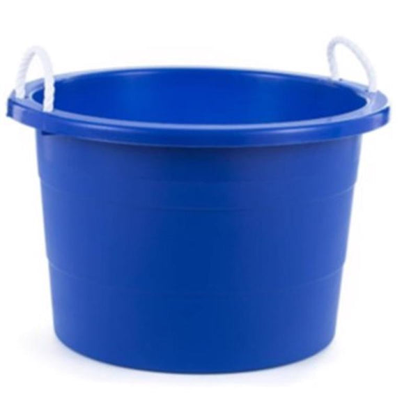 Recipiente para uso general de 19 galones de United Solutions, color azul (paquete de 6)