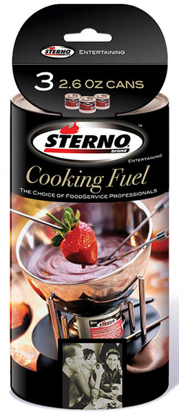 Combustible para calefacción Sterno® de 2,6 oz 20602 (paquete de 8)