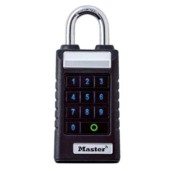 Candado de metal con cierre simple y Bluetooth Master Lock ProSeries de 5,43 pulg. de alto x 1,71 pulg. de ancho x 2,43 pulg. de largo