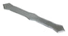 Banda de bajante en forma de K de acero galvanizado gris Amerimax de 0,25 pulg. de alto x 2 pulg. de ancho x 13,5 pulg. de largo