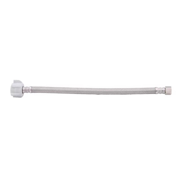 BrassCraft Plumbshop 3/8 in. D X 20 ft. L Braided Stainless Steel Hose