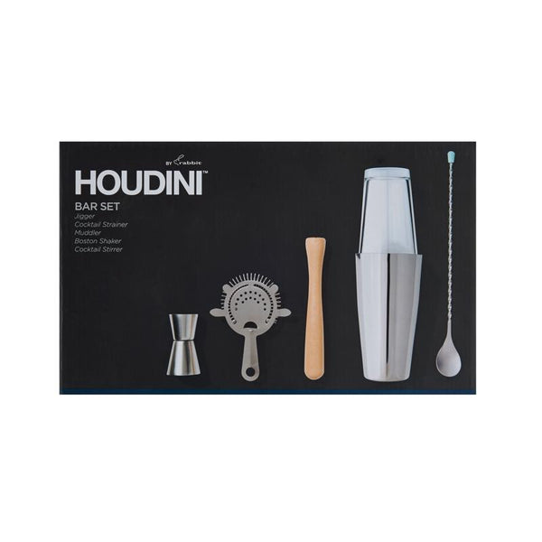 Juego de herramientas de barra de acero inoxidable surtidas de Houdini