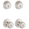 Kwikset Tylo Project Pack Combo Door Knob & Deadbolt Set in Satin Nickel - Deal of The Week
