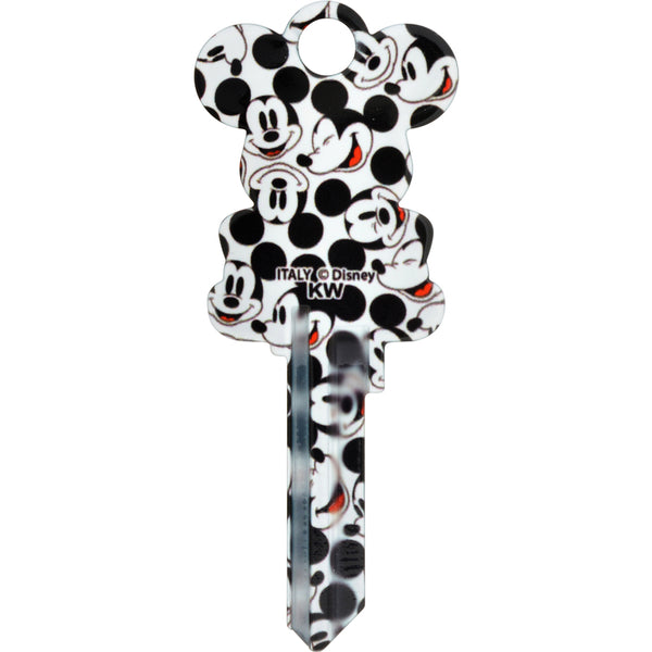 Llave en blanco universal doble con candado y casa de Mickey Mouse de Hillman Disney (paquete de 5).