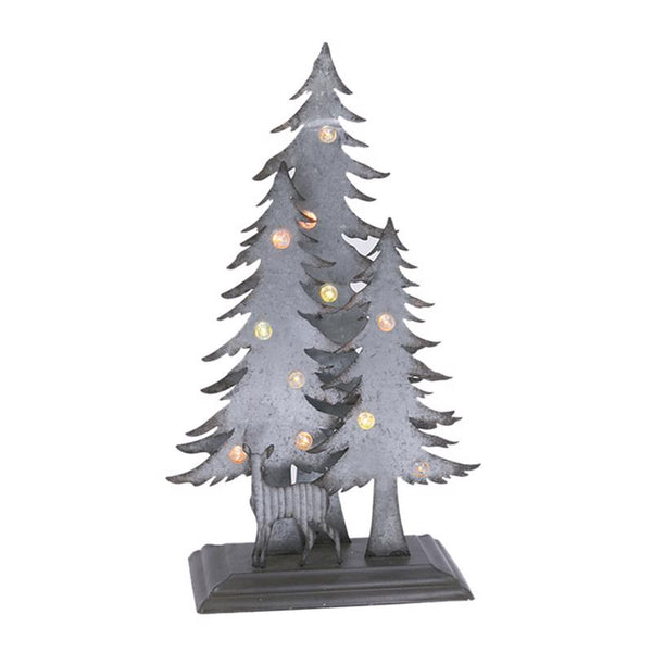 Decoración navideña para interiores con escena de bosque en 3D de Gerson Gray (paquete de 8)