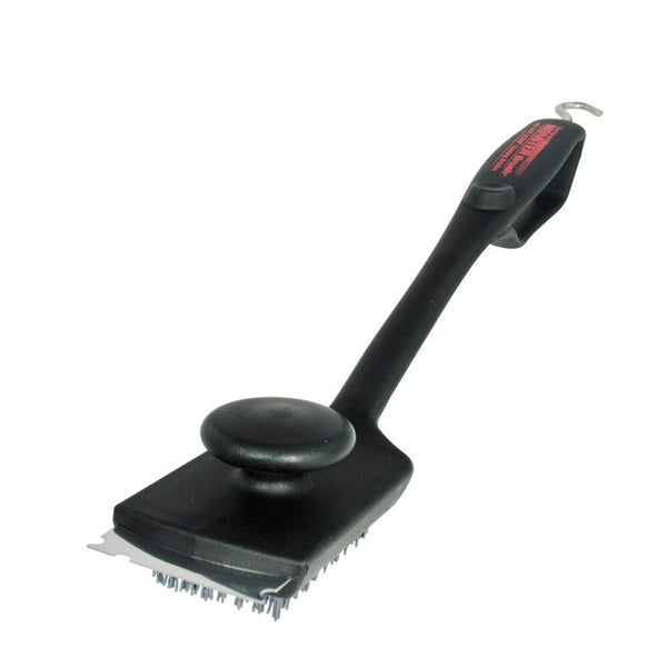 Charcoal Companion Safe-Scrub Nylon Black Grill Brush 1 pk