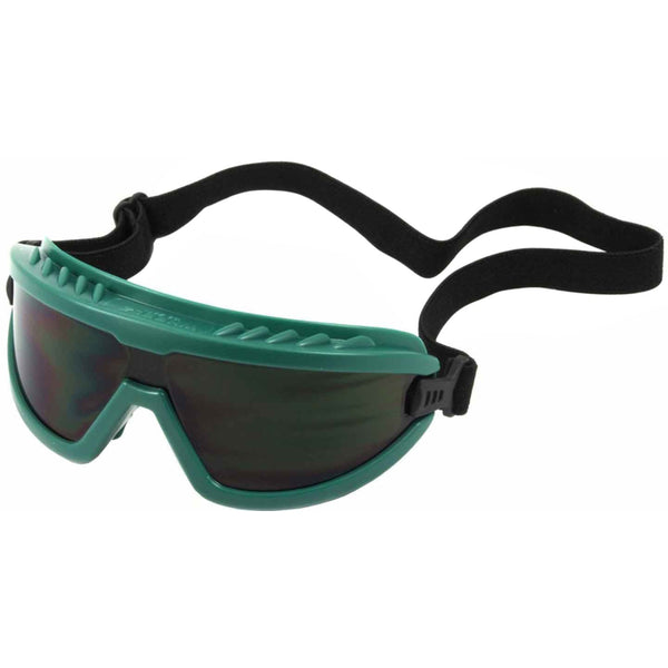 Gafas de soldadura antivaho oxiacetileno Forney Barricade de 2,2 pulg. de largo y 6,5 pulg. de ancho, color negro, número de tono n.° 5