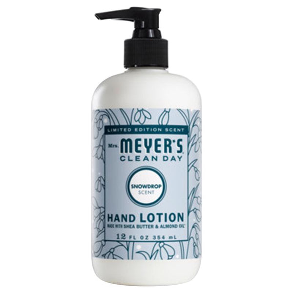 Mrs. Meyer's Clean Day Snowdrop Scent Hand and Body Lotion 12 fl. oz. 1 pk (Pack of 6)