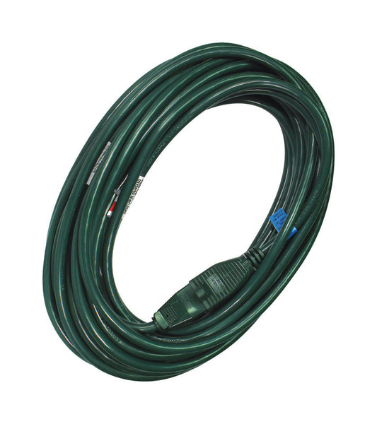 Cable de extensión verde Projex para interiores o exteriores de 40 pies de largo, 16/3