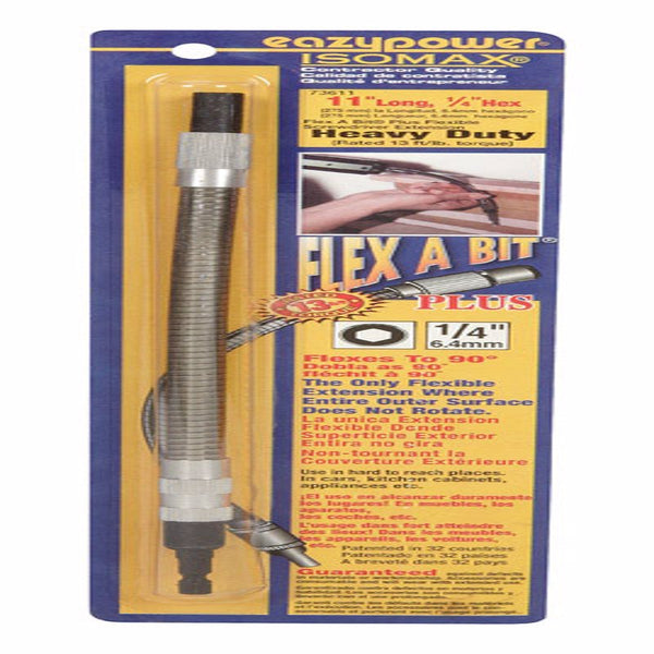 Extensión de broca de acero Eazypower Isomax de 11 pulg., vástago hexagonal de 1/4 pulg., 1 pieza