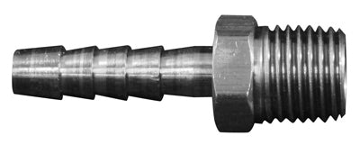 Accesorio de extremo de manguera, 1/4 x 1/4 pulg. MNPT, paquete de 2.