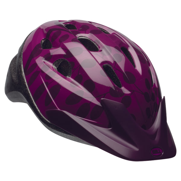 Casco de bicicleta Bell Sports Thalia de ABS y policarbonato negro/morado