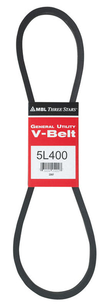 Mitsuboshi FHP General Utility V-Belt 0.63 in. W X 40 in. L For Fractional Horsepower Motors