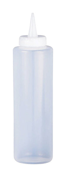Harold Import Clear Plastic Squeeze Bottle 12 oz