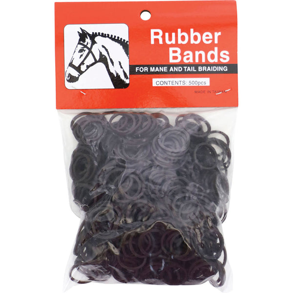 Bandas de goma trenzadas para caballos