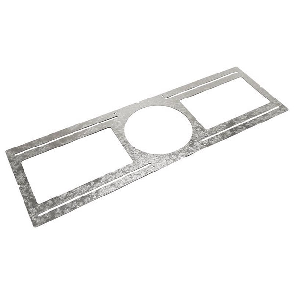 Placa de montaje ETI Silver de 6,22 pulg. de ancho (paquete de 20)
