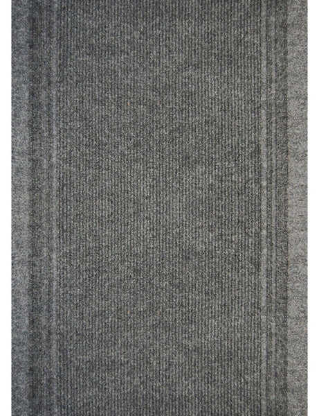 Multy Home Tracker 60 ft. L X 26 in. W Gray Nonslip Carpet Runner