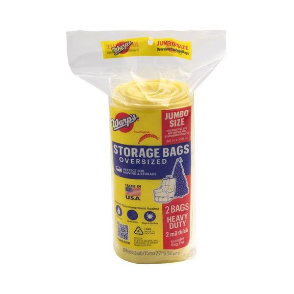 Warp's Jumbo Plastic Yellow Storage Bag