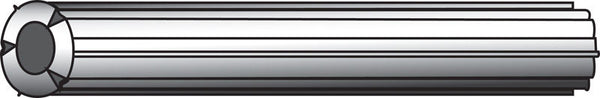 HILLMAN .19 in. D X 1 in. L Plastic Round Head Ribbed Anchor 100 pk