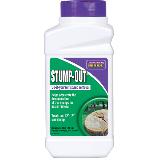 Bonide Stump Out Sodium Disulfite Post Emergent Tree Roots Decomposition Accelerator Granules 1 lbs.