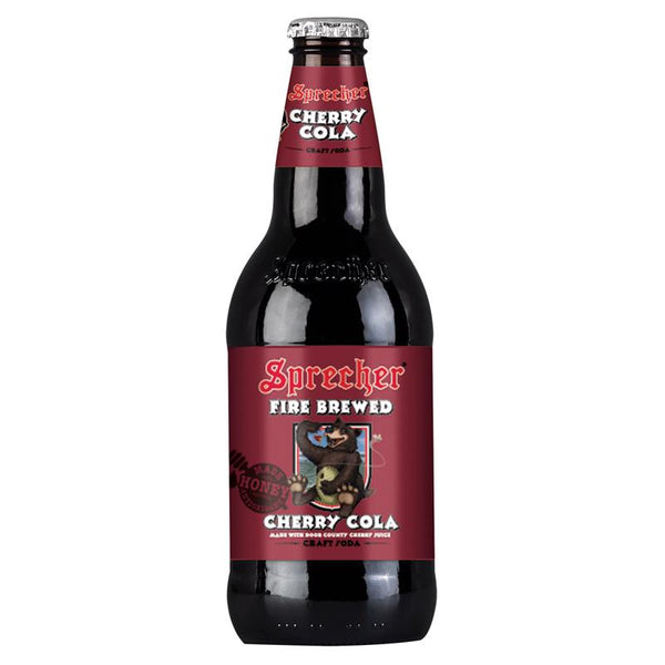 Sprecher Cherry Cola Soda 16 oz 1 pk (Pack of 24)