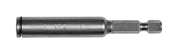 Portapuntas Irwin Hex de 1/4 pulg. SX de 3 pulg. L con anillo en C de acero para herramientas S2 (paquete de 10)