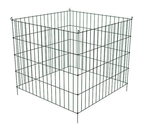 Panacea Green Steel 25 cu. ft. Capacity Compost Bin 30 H x 36 W x 36 D in.