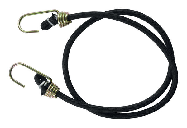 Keeper Super Heavy Duty Black Bungee Cord 40 in. L x 0.374 in. 1 pk (Pack of 10)